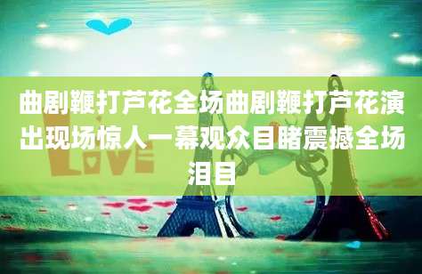 曲剧鞭打芦花全场曲剧鞭打芦花演出现场惊人一幕观众目睹震撼全场泪目