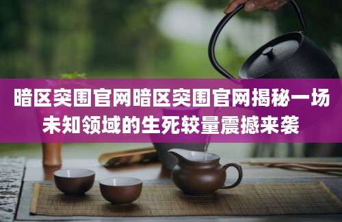 暗区突围官网暗区突围官网揭秘一场未知领域的生死较量震撼来袭