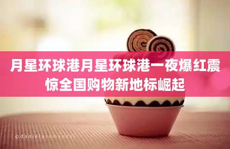 月星环球港月星环球港一夜爆红震惊全国购物新地标崛起