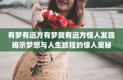 有梦有远方有梦就有远方惊人发现揭示梦想与人生旅程的惊人奥秘