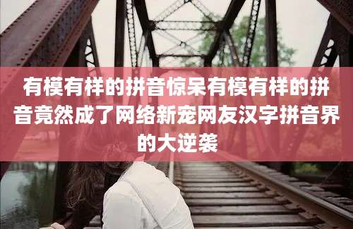 有模有样的拼音惊呆有模有样的拼音竟然成了网络新宠网友汉字拼音界的大逆袭