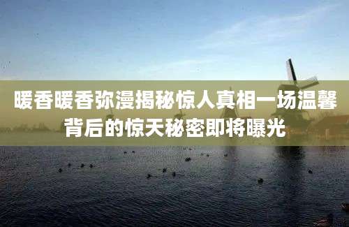 暖香暖香弥漫揭秘惊人真相一场温馨背后的惊天秘密即将曝光