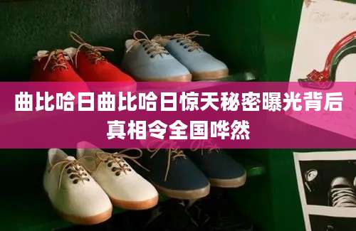 曲比哈日曲比哈日惊天秘密曝光背后真相令全国哗然