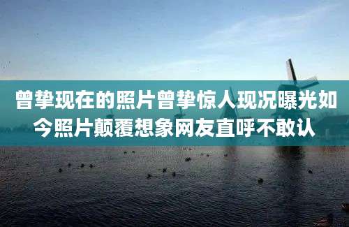 曾挚现在的照片曾挚惊人现况曝光如今照片颠覆想象网友直呼不敢认