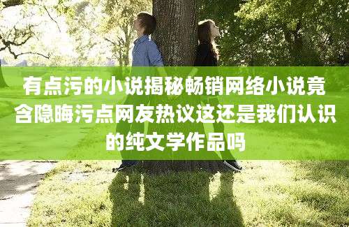 有点污的小说揭秘畅销网络小说竟含隐晦污点网友热议这还是我们认识的纯文学作品吗