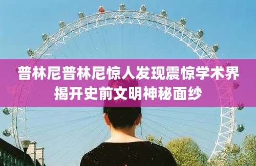 普林尼普林尼惊人发现震惊学术界揭开史前文明神秘面纱